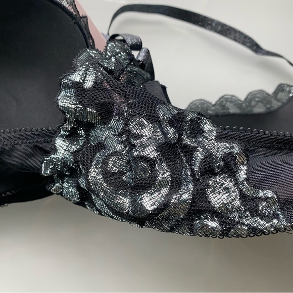 NWT Savage X Fenty Sharp Dresser Lace Push-Up Bra - Picture 8 of 10